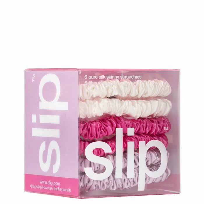Hot Sale βοΈ Slip Pure Silk 6-Pack Skinny Scrunchies 𧨠4 Hot Sale βοΈ Slip Pure Silk 6-Pack Skinny Scrunchies 𧨠- Image 3